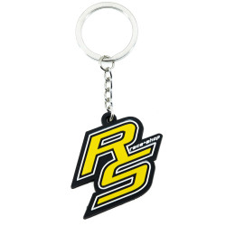 RACES "RS" logó PVC kulcstartó - Sárga