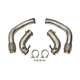 Down pipe, dump pipe RACES downpipe BMW F90 M5-höz | race-shop.hu