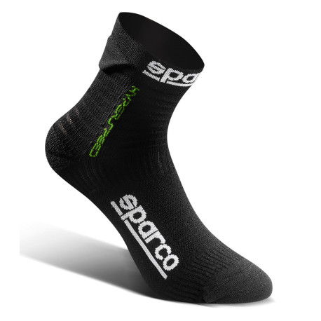 SIM Racing Sparco HYPERSPEED zokni fekete/zöld | race-shop.hu