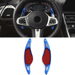 Alumínium váltók BMW X3 G01 F97 X4 G02 F98 X5 G05, kék
