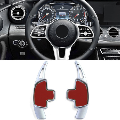 Paddle shifters Alumínium váltók GLA X156 GLB X247 GLC X253 C253, ezüst | race-shop.hu