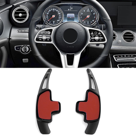 Paddle shifters Alumínium váltók Mercedes SL R231 SLC R172 EQC N293, fekete | race-shop.hu