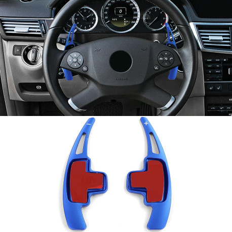 Paddle shifters Alumínium váltók Mercedes ML W166 W251 SLK R172, kék | race-shop.hu