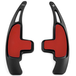 Alumínium váltók Mercedes AMG A45 176 C63 W204 E63 W212, fekete