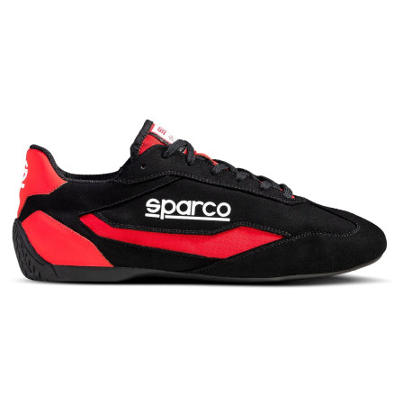 Cipők Sparco cipő S-Drive - fekete/piros | race-shop.hu