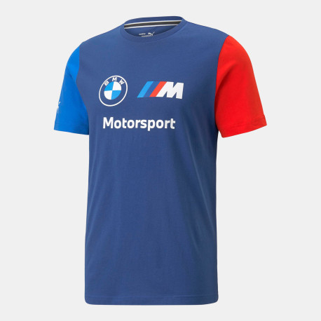 Pólók Férfi póló Puma BMW MMS ESS Logo - Kék | race-shop.hu