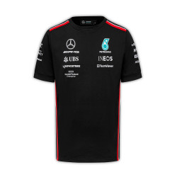 Férfi póló Mercedes AMG Petronas ESS F1 - Fekete