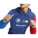 Pulóverek és kabatok Puma BMW Motorsport MMS Essential férfi FT kapucnis pulóver - Kék | race-shop.hu