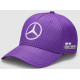 Mercedes-AMG Petronas Lewis Hamilton sapka, lila