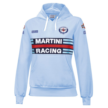 Pulóverek és kabatok Sparco MARTINI RACING lady`s hoodie, heavenly | race-shop.hu