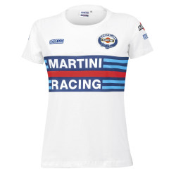 Sparco MARTINI RACING lady`s T-Shirt - white