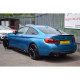 Body kitek és vizuális kiegészítők CT CARBON hátsó diffúzor BMW 4 SERIES F32/F33/F36-hoz, fényes fekete, ABS | race-shop.hu