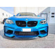 Body kitek és vizuális kiegészítők Carbon fibre splitter for BMW M2 F87 N55(OG), M2C / CS STYLE | race-shop.hu