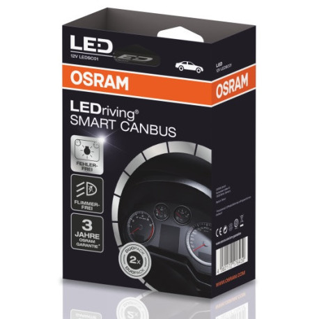 Izzók és xenonlámpák Osram LEDriving SMART CANBUS LEDSC01 | race-shop.hu