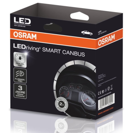 Izzók és xenonlámpák Osram LEDriving SMART CANBUS LEDSC02-1 | race-shop.hu
