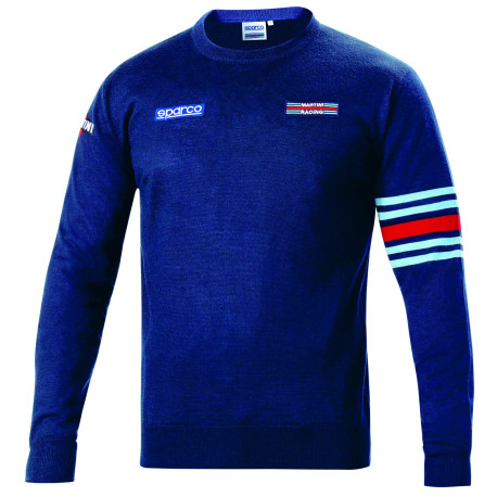 Pulóverek és kabatok SPARCO MARTINI RACING cotton sweatshirt, blue marine | race-shop.hu