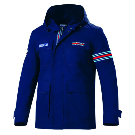Pulóverek és kabatok SPARCO MARTINI RACING terepszínű kabát, tengerész kék | race-shop.hu