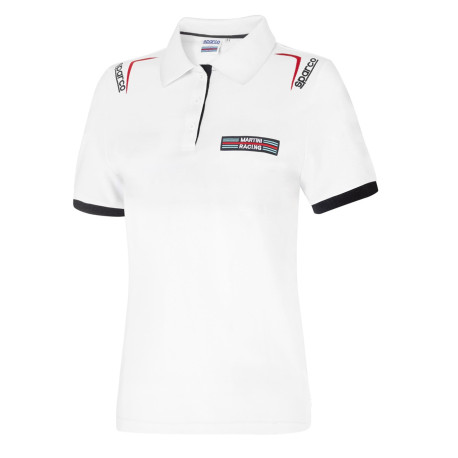 Pólók Női galléros póló SPARCO MARTINI RACING, fehér | race-shop.hu