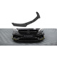 Body kitek és vizuális kiegészítők Első splitter Mercedes-AMG CLA 45 Aero C117 Facelift (Fekete-piros + fényes szárnyak) | race-shop.hu