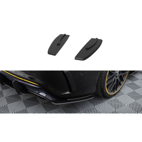 Body kitek és vizuális kiegészítők MAXTON DESIGN hátsó oldalsó splitterek Mercedes-AMG CLA 45 C117 Facelift-hez | race-shop.hu