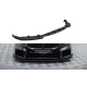 MAXTON DESIGN első splitter BMW M2 G87-hez, fekete-piros + fényes flapsok, V1