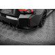 Body kitek és vizuális kiegészítők MAXTON DESIGN hátsó oldalsó splitterek BMW M2 G87-hez, fekete-piros + fényes flapsok, V1 | race-shop.hu