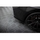 Body kitek és vizuális kiegészítők MAXTON DESIGN hátsó oldalsó splitterek BMW M2 G87-hez, fekete-piros + fényes flapsok, V1 | race-shop.hu