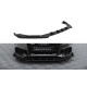 MAXTON DESIGN első splitter Audi RS3 Sedan 8V Facelift-hez, fekete + fényes flapsok, V1