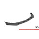 Body kitek és vizuális kiegészítők MAXTON DESIGN első splitter Mercedes-Benz A 45 AMG Aero W176 Facelift-hez, fekete + fényes flapsok | race-shop.hu