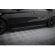 Body kitek és vizuális kiegészítők MAXTON DESIGN küszöb toldatok Mercedes-AMG A35 W177 Facelift-hez, fekete + fényes flapsok | race-shop.hu