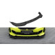 MAXTON DESIGN első splitter BMW 1 F40 M-Pack / M135i-hez, fekete-piros + fényes flapsok