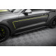 Body kitek és vizuális kiegészítők MAXTON DESIGN küszöb toldatok Ford Mustang GT Mk6-hoz, fekete + fényes flapsok | race-shop.hu