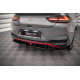 Body kitek és vizuális kiegészítők MAXTON DESIGN hátsó oldalsó splitterek Hyundai I30 Fastback N-Line Mk3 Facelift-hez, fekete + fényes flapsok | race-shop.hu