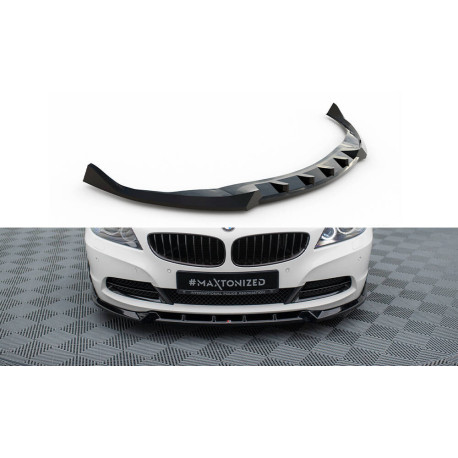 Body kitek és vizuális kiegészítők MAXTON DESIGN első splitter BMW Z4 E89-hez, fényes fekete, V2 | race-shop.hu