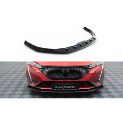 MAXTON DESIGN első splitter Peugeot 308 Mk3-hoz, fényes fekete, V1