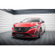 Body kitek és vizuális kiegészítők MAXTON DESIGN első splitter Peugeot 308 Mk3-hoz, fényes fekete, V1 | race-shop.hu
