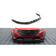 MAXTON DESIGN első splitter Peugeot 308 Mk3-hoz, fényes fekete, V2