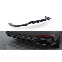 MAXTON DESIGN központi hátsó splitter Maserati Levante Trofeo Mk1-hez (függőleges sávokkal), fényes fekete