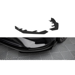 MAXTON DESIGN első flapsok Mercedes-AMG A35 W177 Facelift-hez, fényes fekete