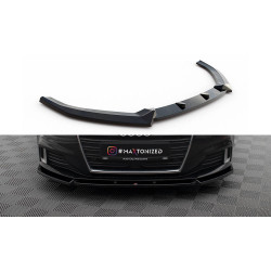 MAXTON DESIGN első splitter Audi A3 Sportback 8V Facelift-hez, fényes fekete, V1