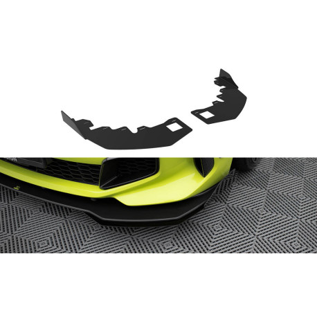 Body kitek és vizuális kiegészítők MAXTON DESIGN első flapsok BMW 1 F40 M-Pack / M135i-hez, fényes fekete | race-shop.hu