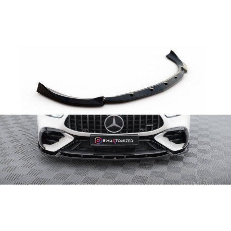 Body kitek és vizuális kiegészítők Első splitter V2 Mercedes-AMG GT 43 4 ajtós Coupe V8 Styling Package | race-shop.hu