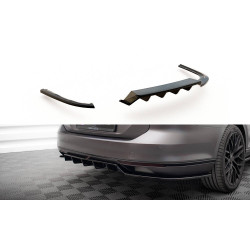 Központi hátsó splitter (függőleges sávokkal) Volkswagen Passat R-Line B8