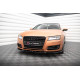 Body kitek és vizuális kiegészítők MAXTON DESIGN első splitter Audi A7 C7-hez, fényes fekete, V2 | race-shop.hu