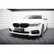 Body kitek és vizuális kiegészítők MAXTON DESIGN első splitter BMW 5 M-Pack G30 / G31-hez, fényes fekete, V4 | race-shop.hu