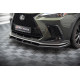 Body kitek és vizuális kiegészítők MAXTON DESIGN első splitter Lexus NX F-Sport Mk2-höz, fényes fekete, V1 | race-shop.hu