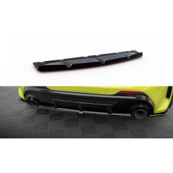 MAXTON DESIGN központi hátsó splitter BMW M135i F40-hoz, fényes fekete, V2