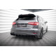 Body kitek és vizuális kiegészítők MAXTON DESIGN hátsó oldalsó splitterek Audi S3 / A3 S-Line Sportback 8V Facelift-hez, fényes fekete, V2 | race-shop.hu