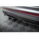 Body kitek és vizuális kiegészítők Központi hátsó splitter (függőleges sávokkal) Volkswagen Tiguan Allspace R-Line Mk2 Facelift | race-shop.hu