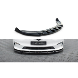 Első splitter V1 Tesla Model S Plaid Mk1 Facelift